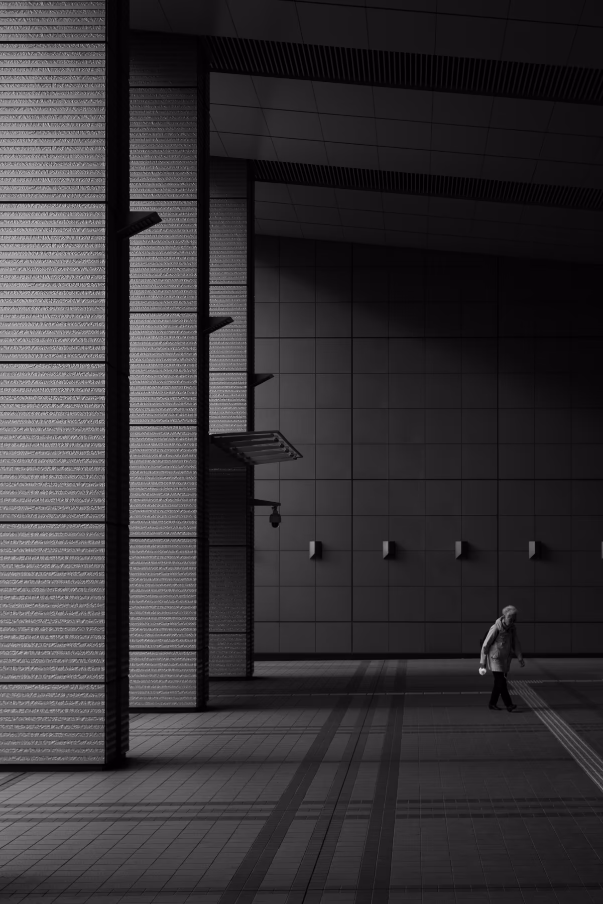 Urban Old Woman - Monochrome Photography Awards 2024